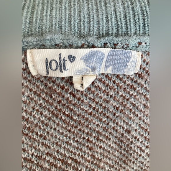 Jolt Argyle Printed Knit Sweater Vest Unisex Med GUC - Picture 10 of 11